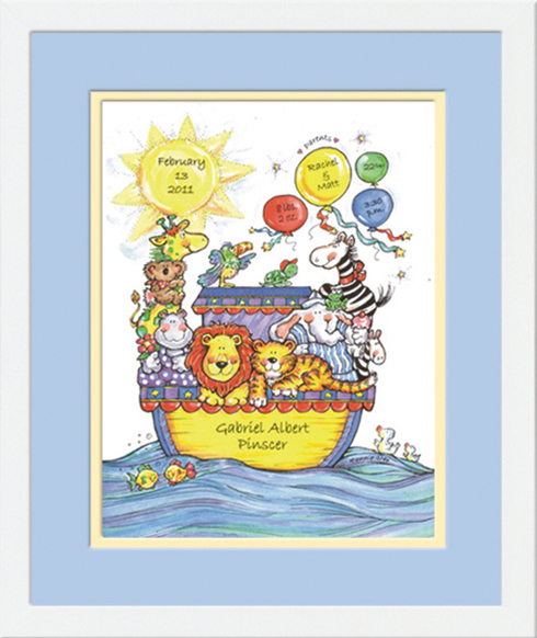 Classic Prints 11x14 - Noah's Ark