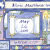 Celebration Birth Art - Patchwork 8x10: Bar Mitzvah